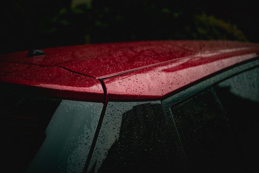 A hatchback with a completely smooth roof and no factory rails